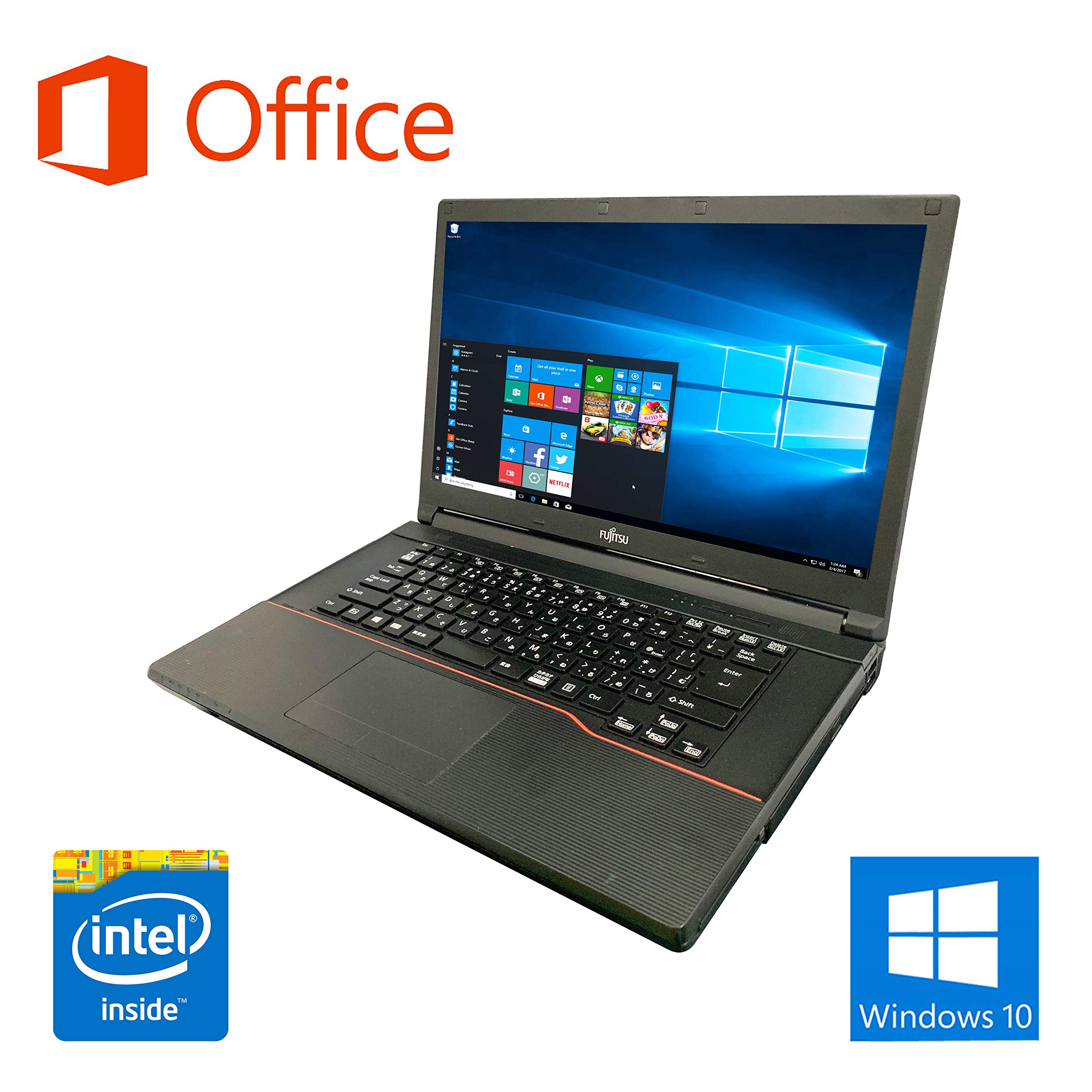 富士通A553/HX win10/500GB/Celeron/office Amazon.co.jp: [Microsoft Office 2016] [Win 10 installed] Fujitsu